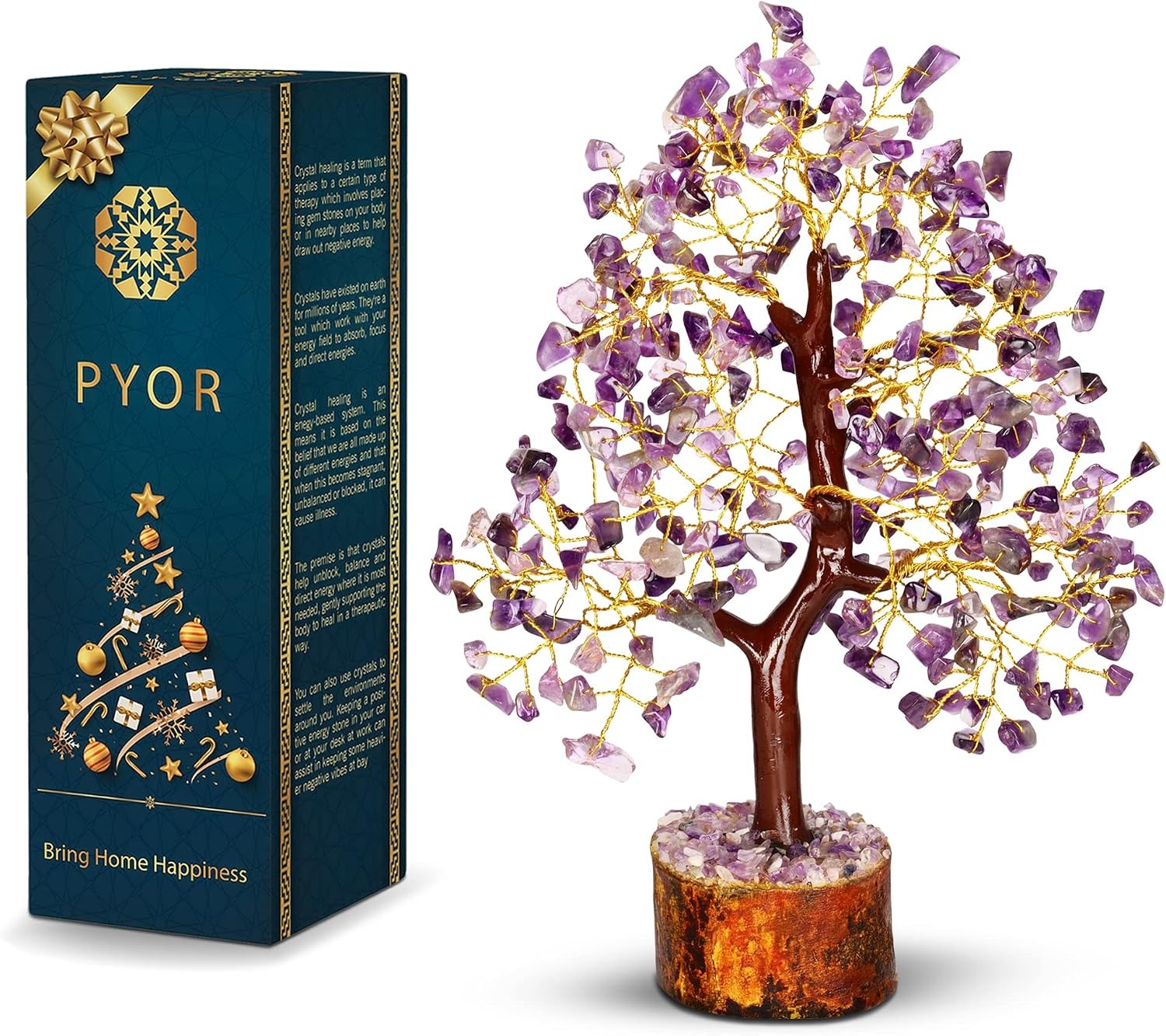 7 Chakra Tree of Life Decor – Crystals, Birthday Gifts for Women – House Warming
