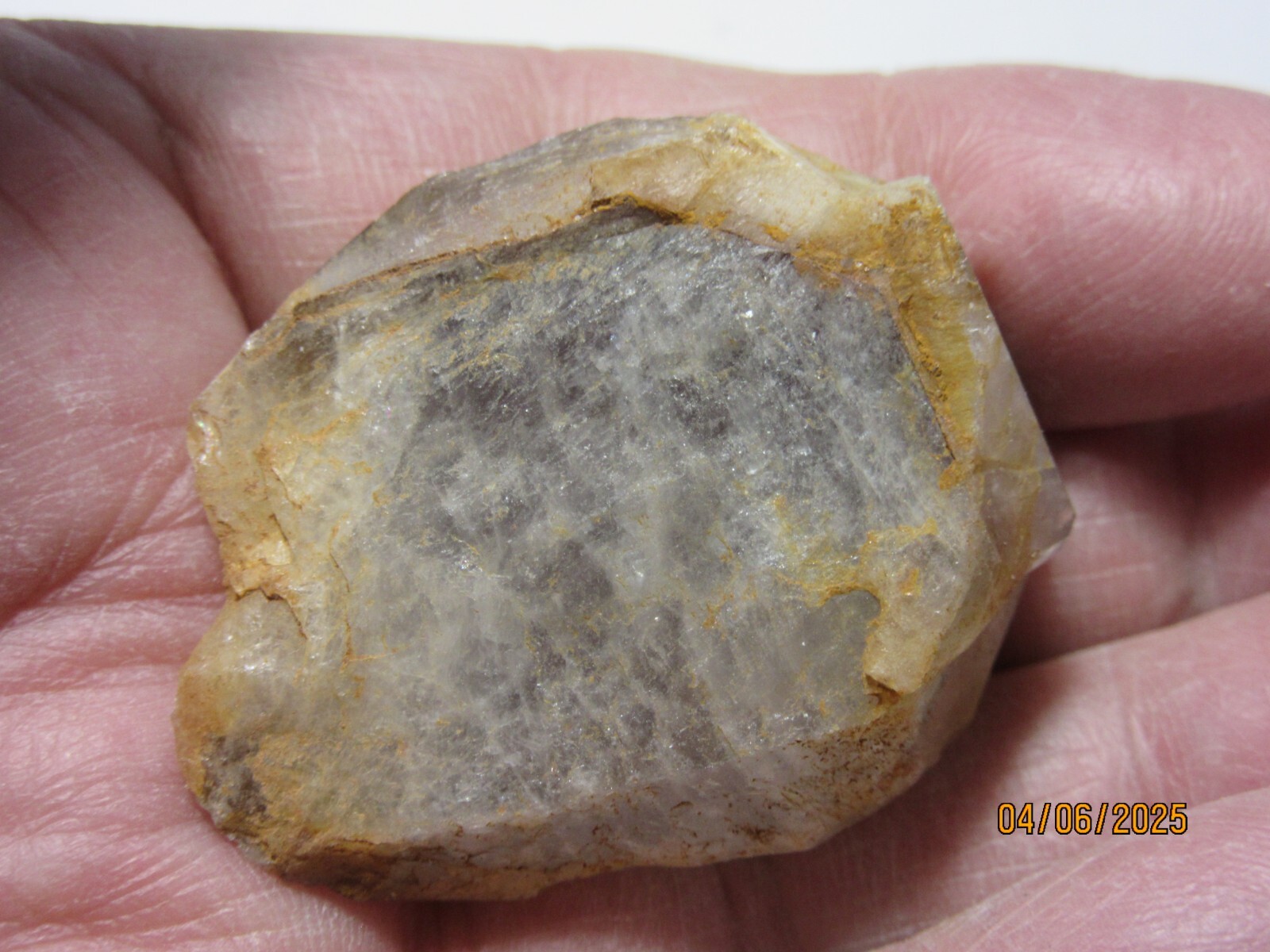 Red Hematoid Phantom Quartz 1 5/8″ Point Collectible HPQPBC-186