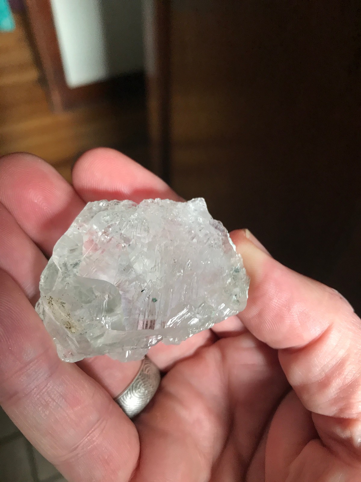Quartz, skeletal “iceberg”, floater crystal, Auernig, Mallnitz, Austria