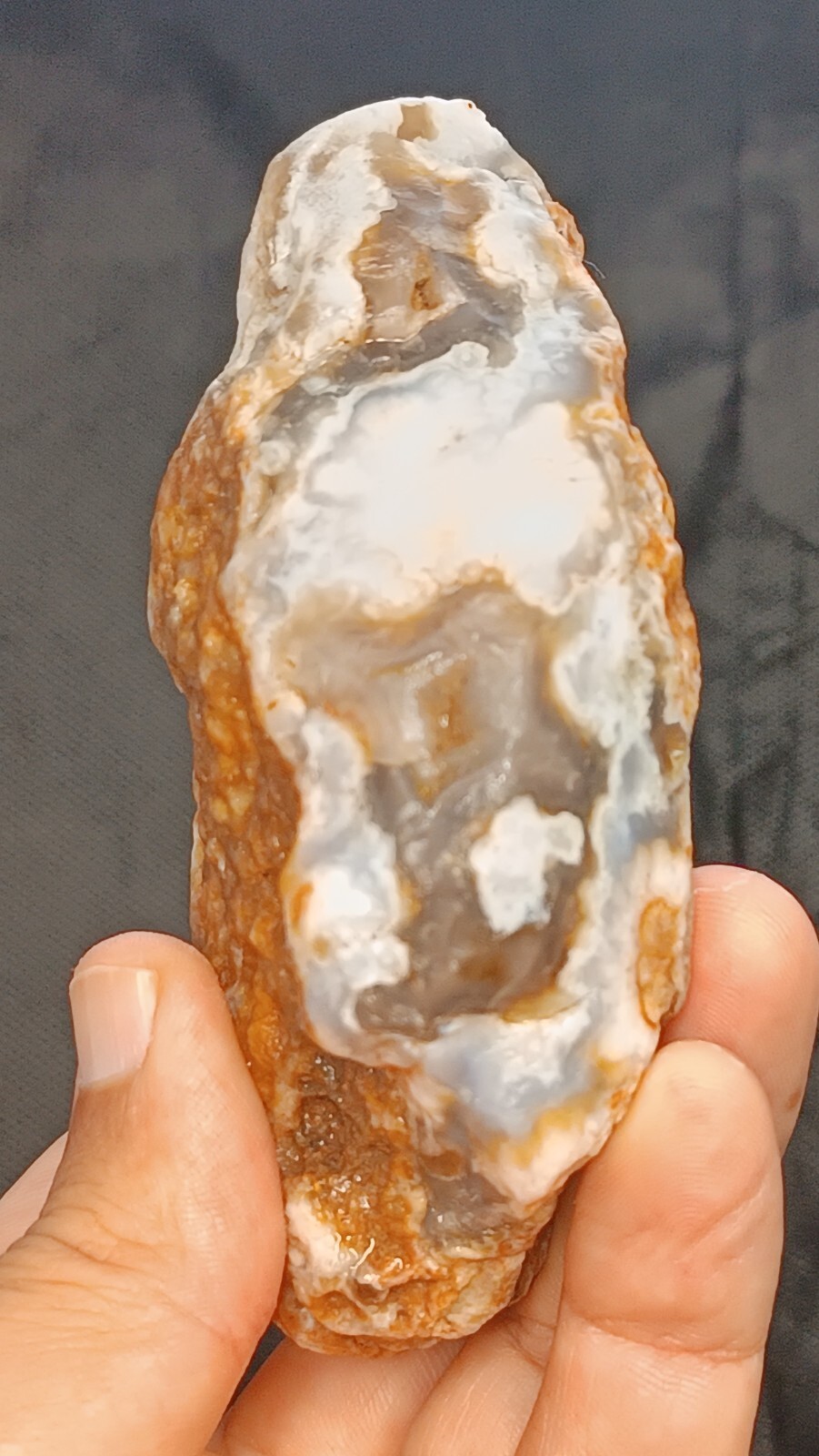 300g/0.66 lb turkish dendritic quartz agate stone, customs duty included