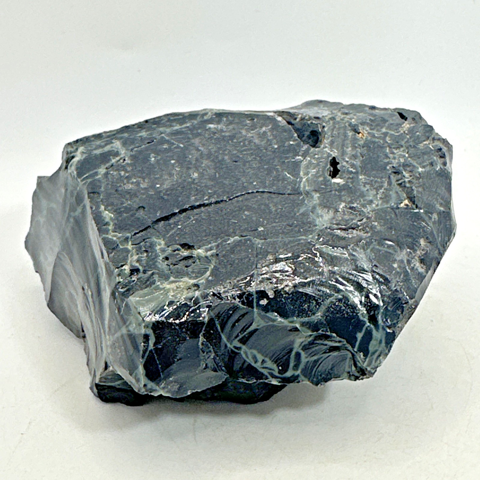 Beautiful Spider Web Obsidian Specimen 263 Grams