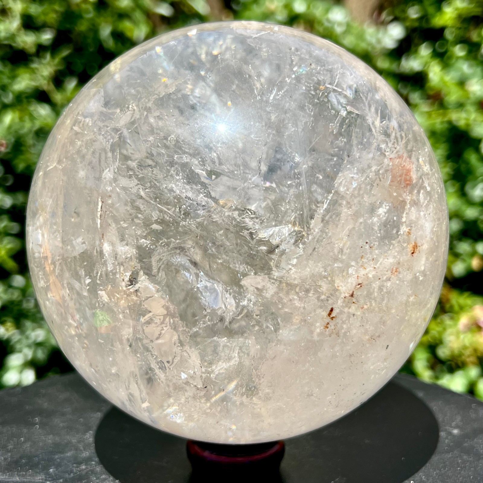 7.3LB Natural Clear Quartz Sphere Large Crystal Ball Reiki Healing