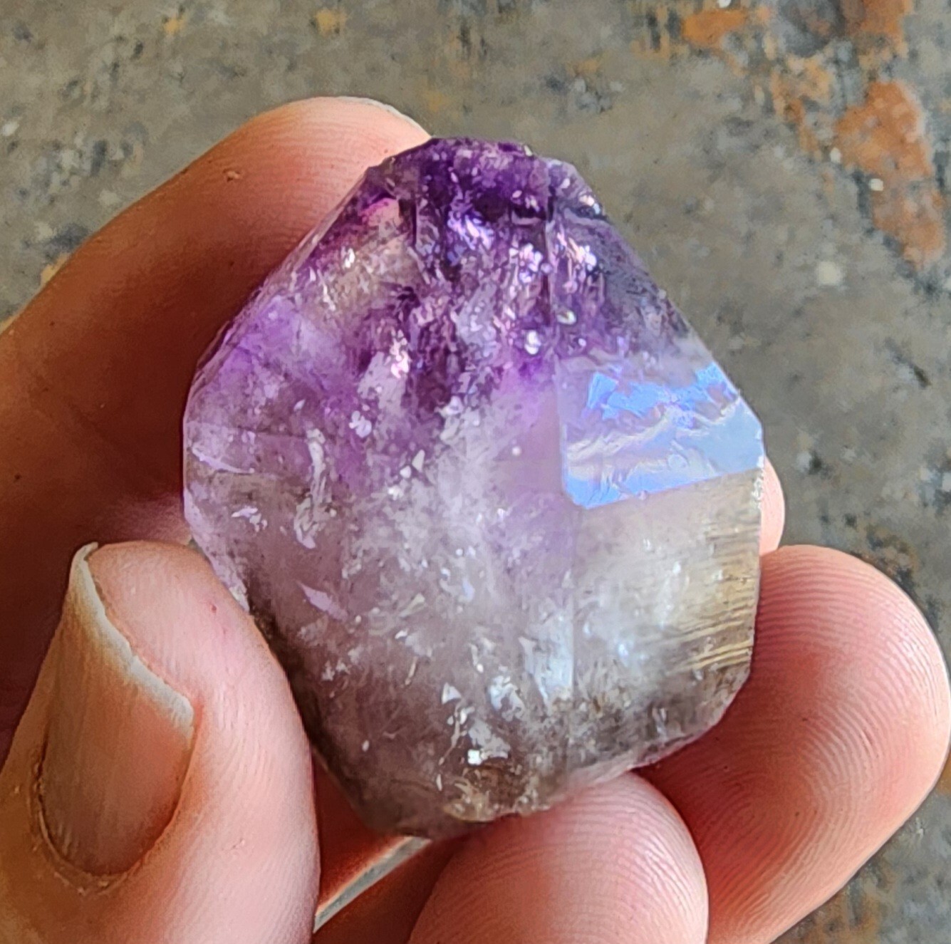 A CHOICE Glassy Gemmy Purple Amethyst crystal from KEDON, Ural, Russia Siberia