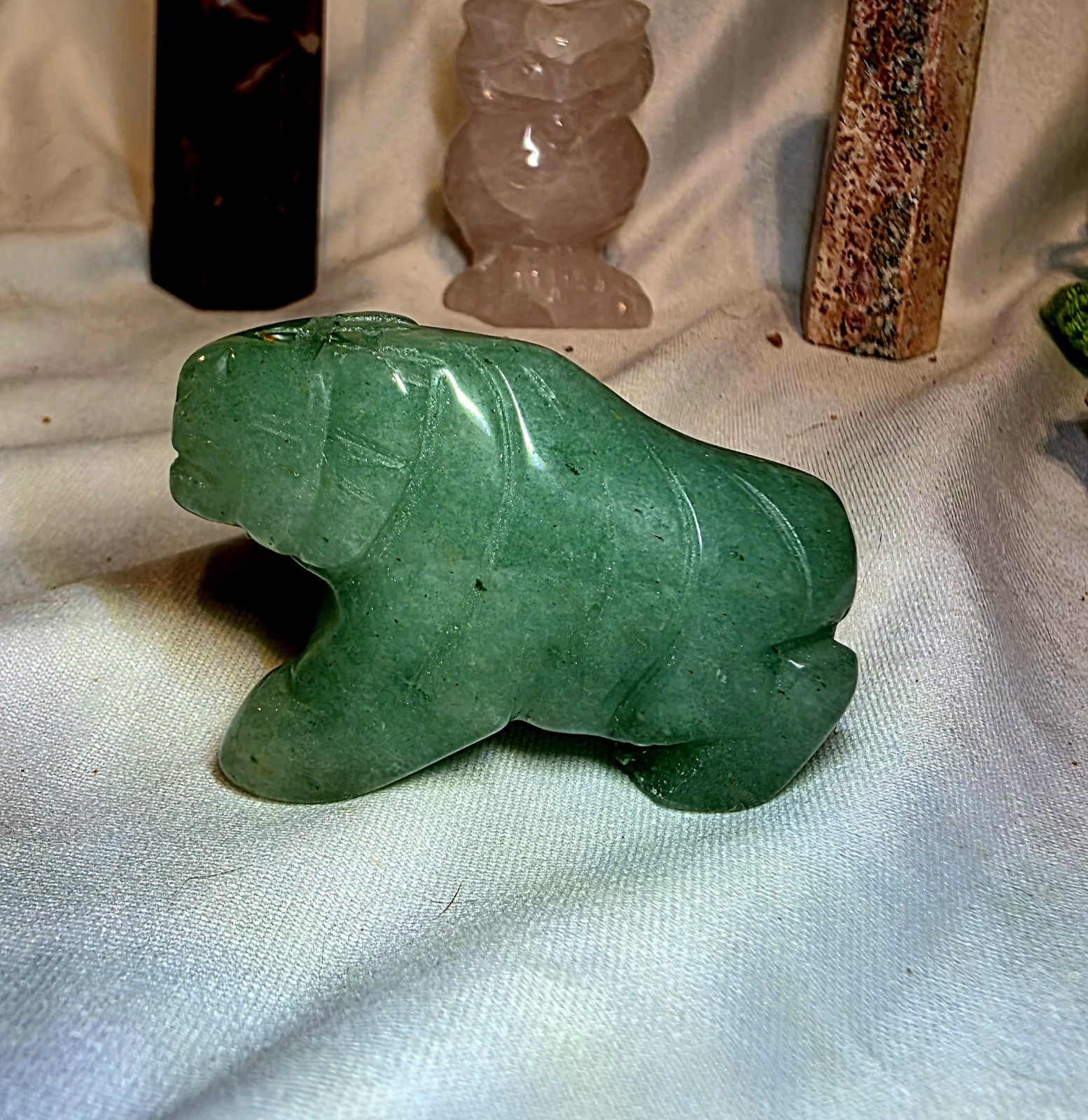 Large Lot Crystal Mineral Specimen Animal Figurine SALE RARE Pieces Usa Seller