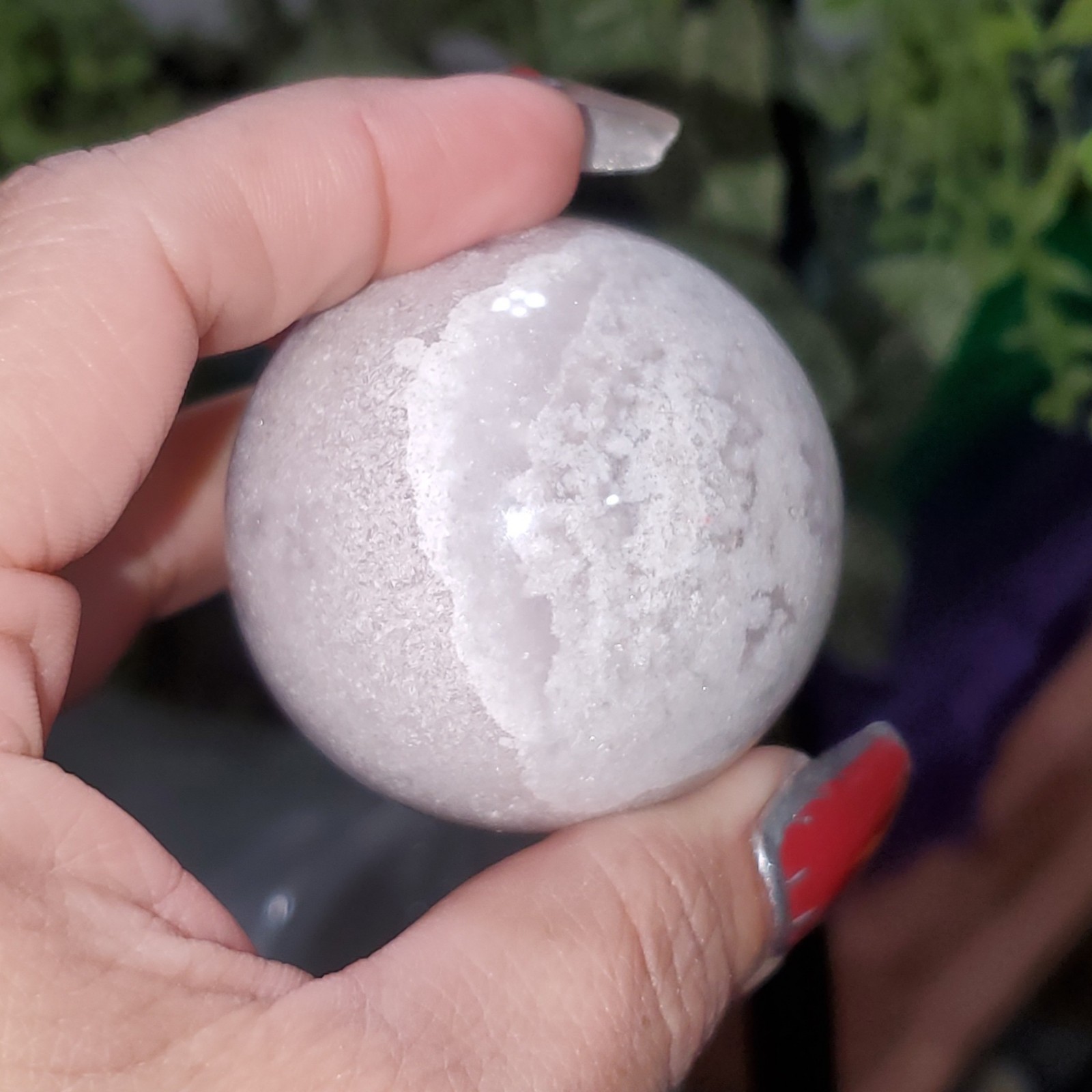 Pink Amethyst Sphere 52mm