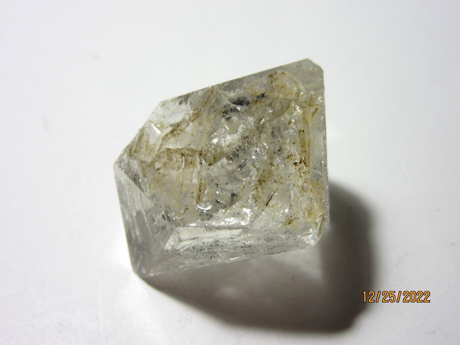 Natural Herkimer Diamond Quartz 1 5/16″ Crystal Herkimer, NY Reiki NHDQC-6