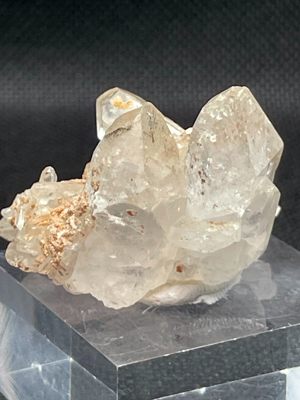 Clear Quartz Crystal Cluster 27.50g Terminated Natural Quartz Point Mineral Pak
