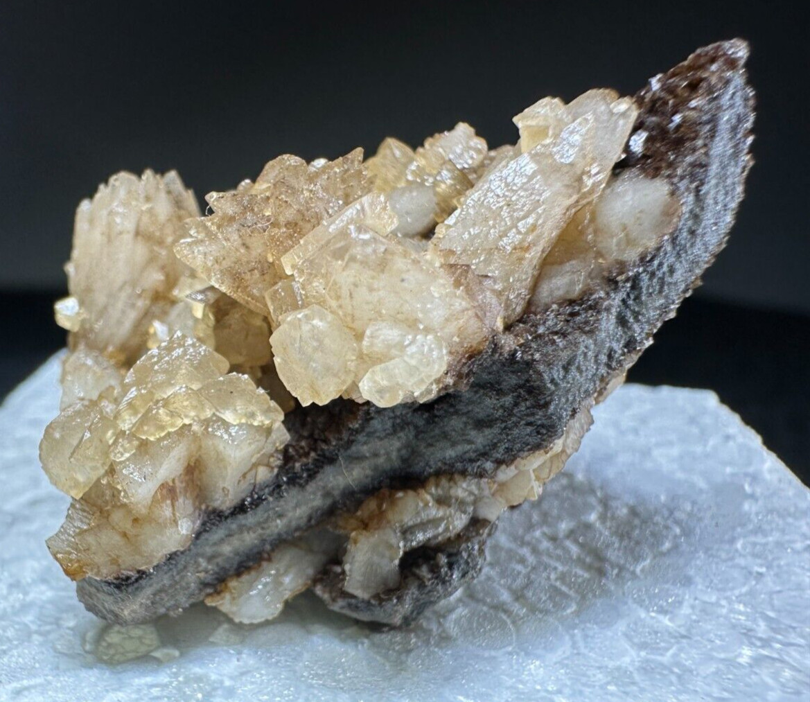 ➤ 1-7/8″ DOGTOOTH CALCITE CLUSTERS Pleasant Ridge Rensselaer Indiana VIDEO➤438