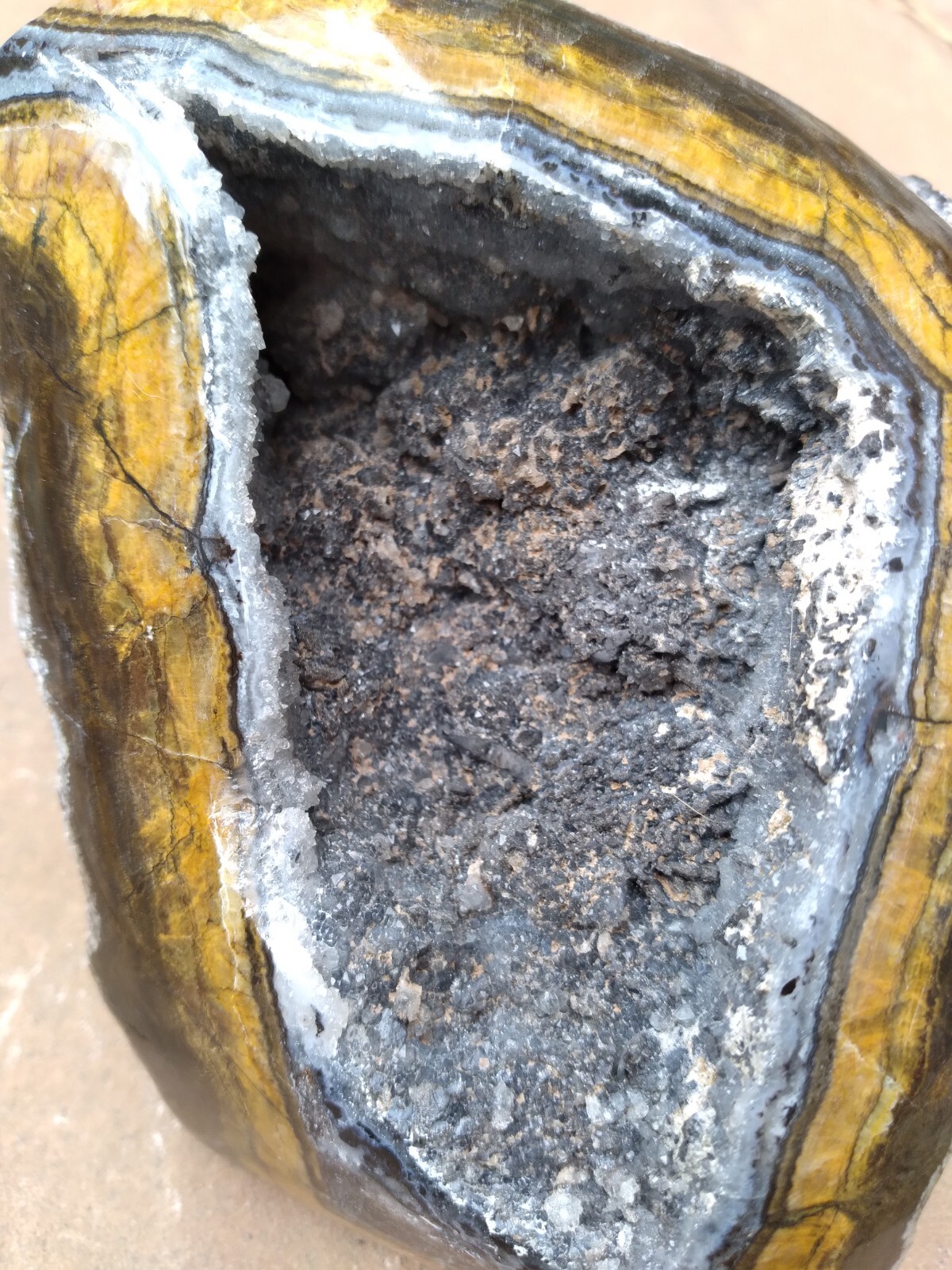 Black And Gold Specimen (New Mexico), 3 lbs & 8 ounces