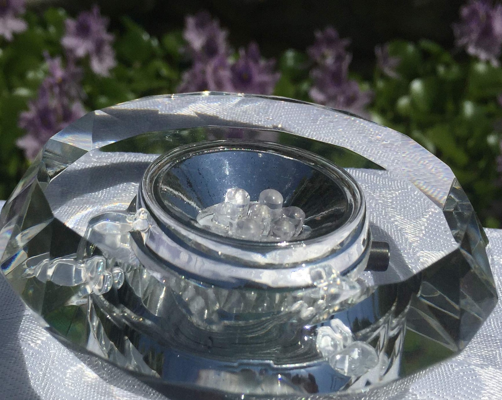 Crystal Display Stand 9.5CM(3.8 Inches)