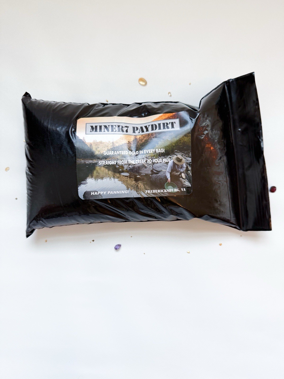 1 Pound Of VA GOLD Paydirt Unsearched Gold Guaranteed Gold Concentrate
