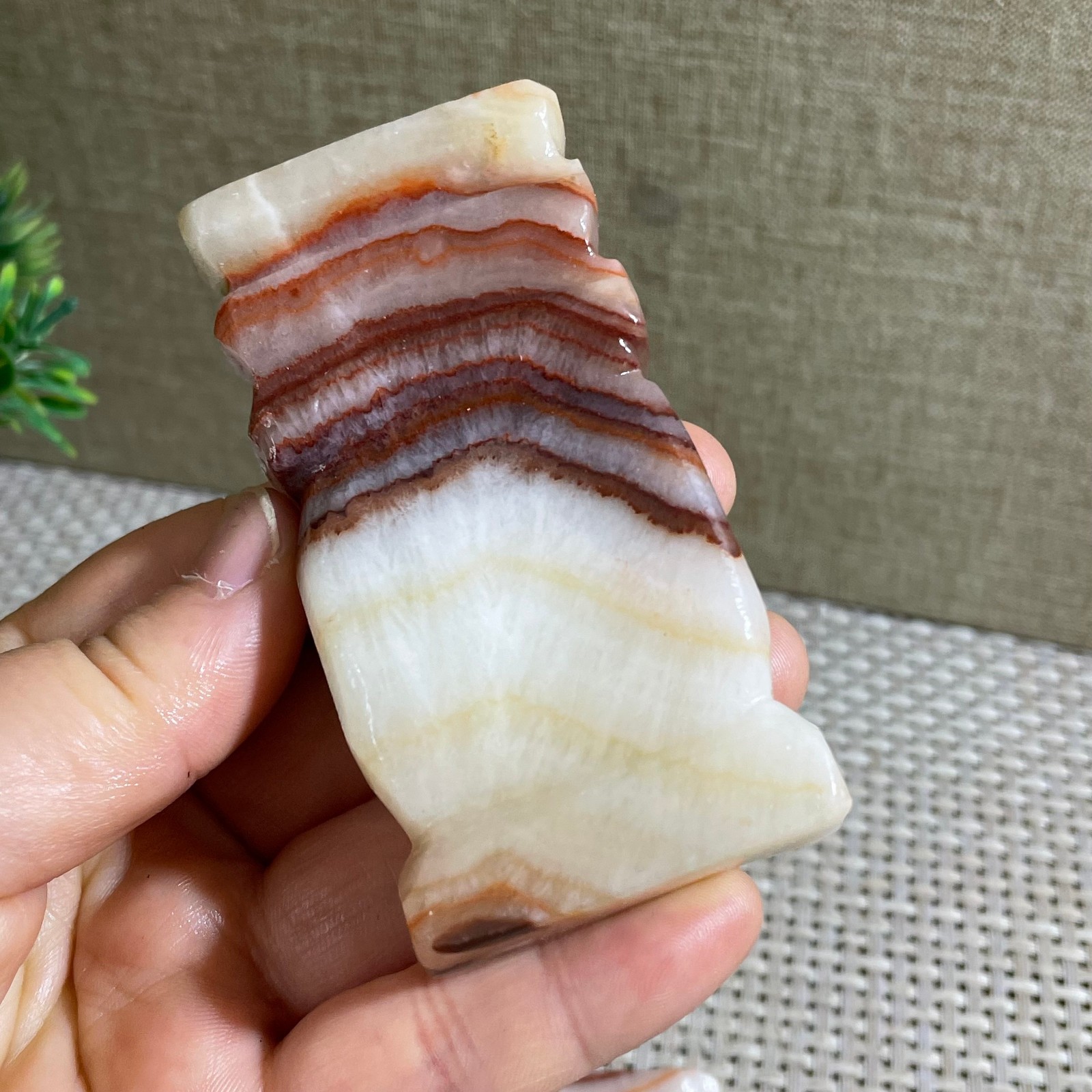 124g Pork Stone Ore Stones Crystal Specimens Healing Home Decoration