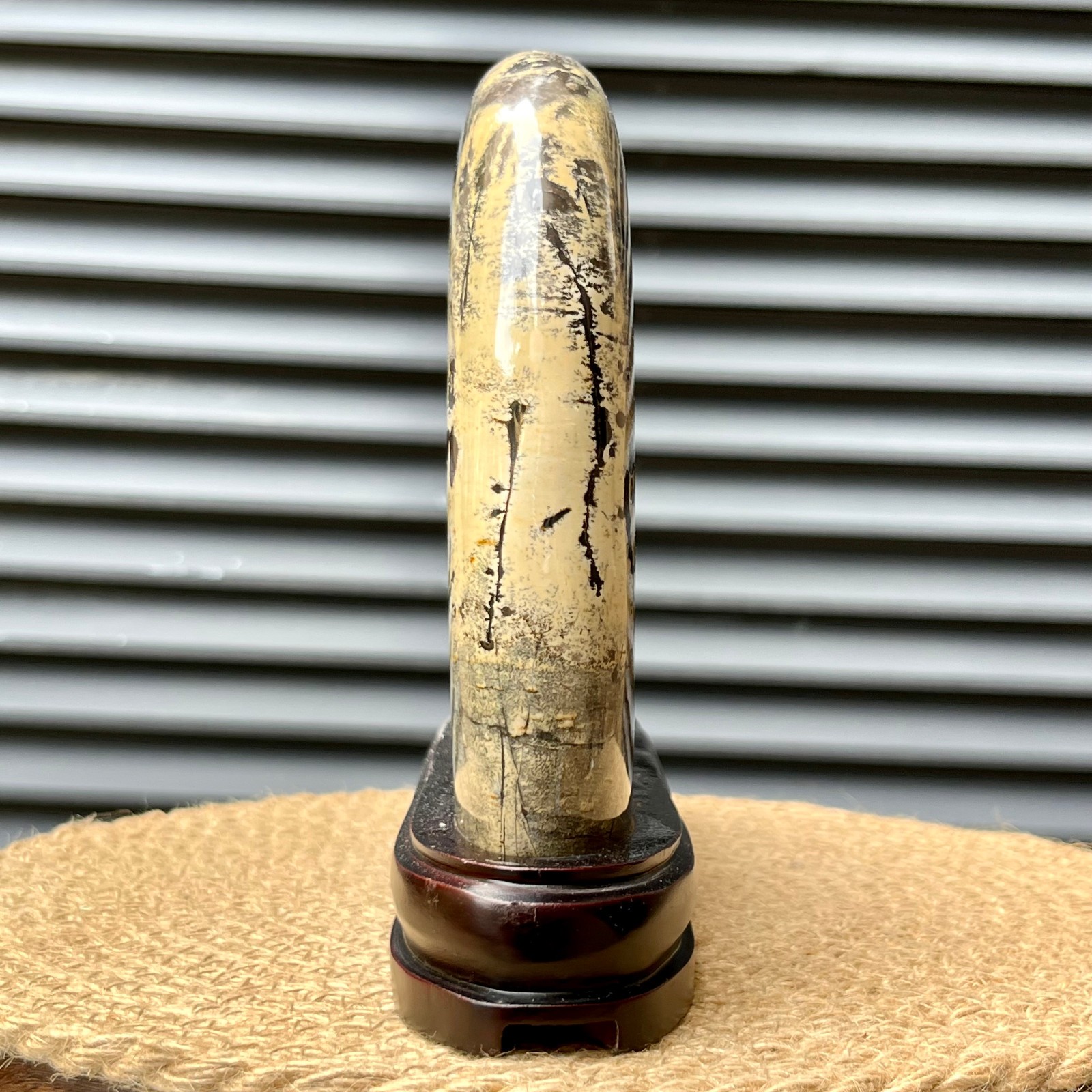 7.4 lb Scenic Stone Picture Art Thoughtful Gift Display Decor Stand
