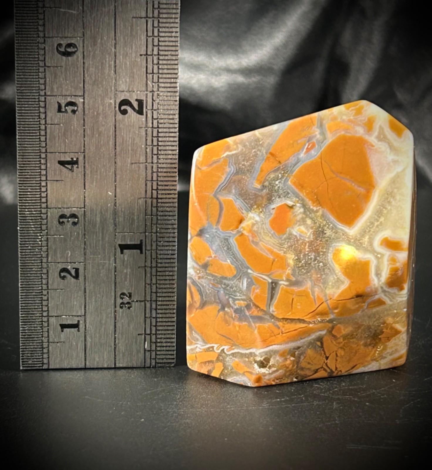 1.95″ Maligano Jasper Geometric Freeform 5.9oz (165 grams)