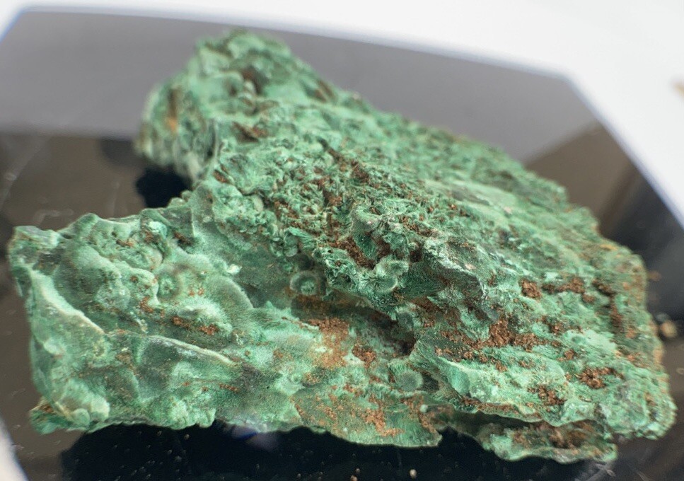 Botryoidal Malachite 195g From Shaba Copper Belt, Katanga (Shaba) Province,Congo