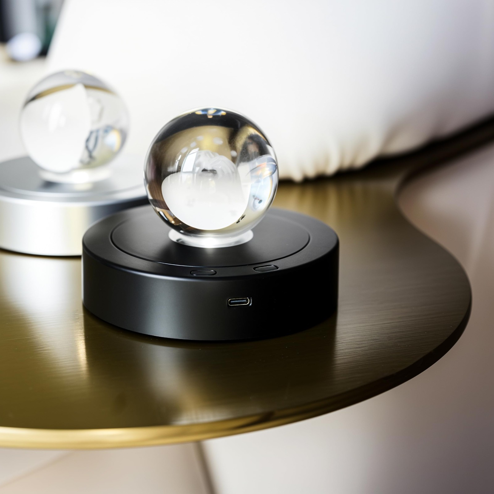 4.5*1.2inch Rotating Light Display Stand Positive and Negative Rotation Displ…