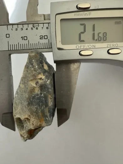 223ct Natural Blue Sapphire Corundum Rough Crystal Specimen Kenya Raw Gemstone