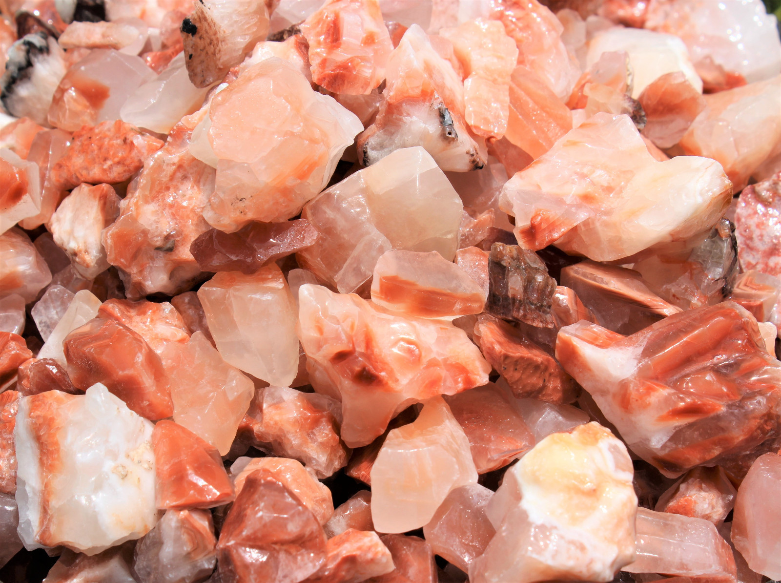 5 lb Bulk Lot Mixed Assorted Calcite (Rough Raw Crystal Gemstone Mineral)