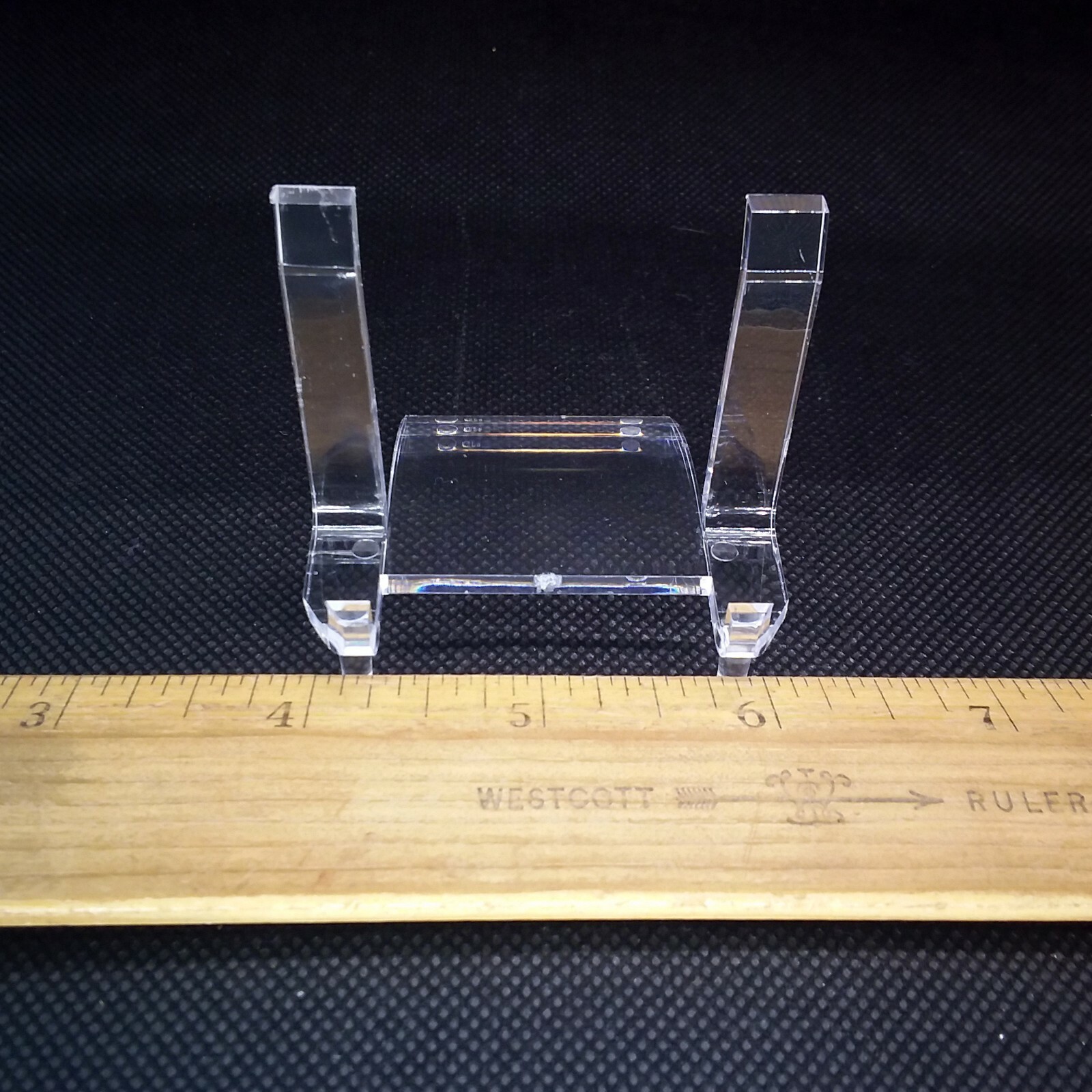 Easel stand, acrylic, slab stand, 2 inch, small, display stand, #O-205
