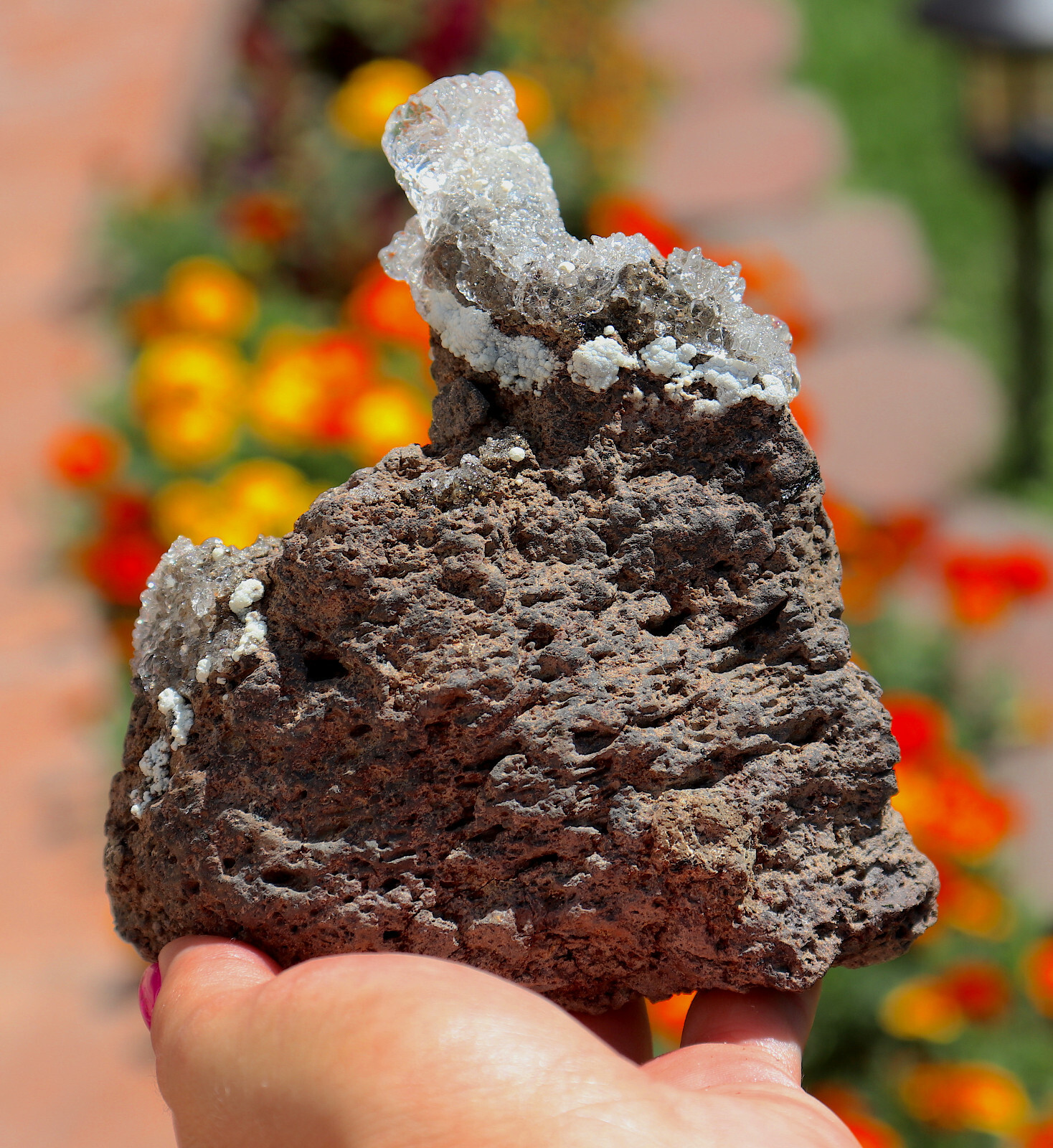 Opal (Var: Opal-AN) Large Specimen Flouresesces Bright Green Czech Republic :)