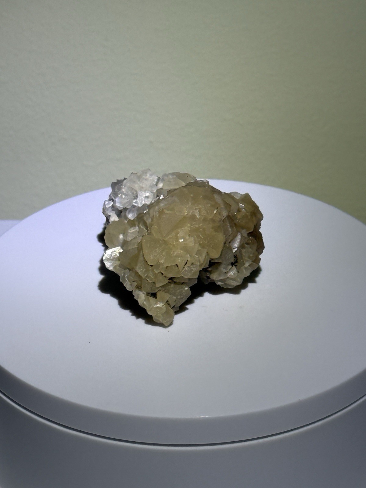 GLOWING Merkaba Calcite Fluorescent & Phosphorescent Mineral Specimen – Mexico