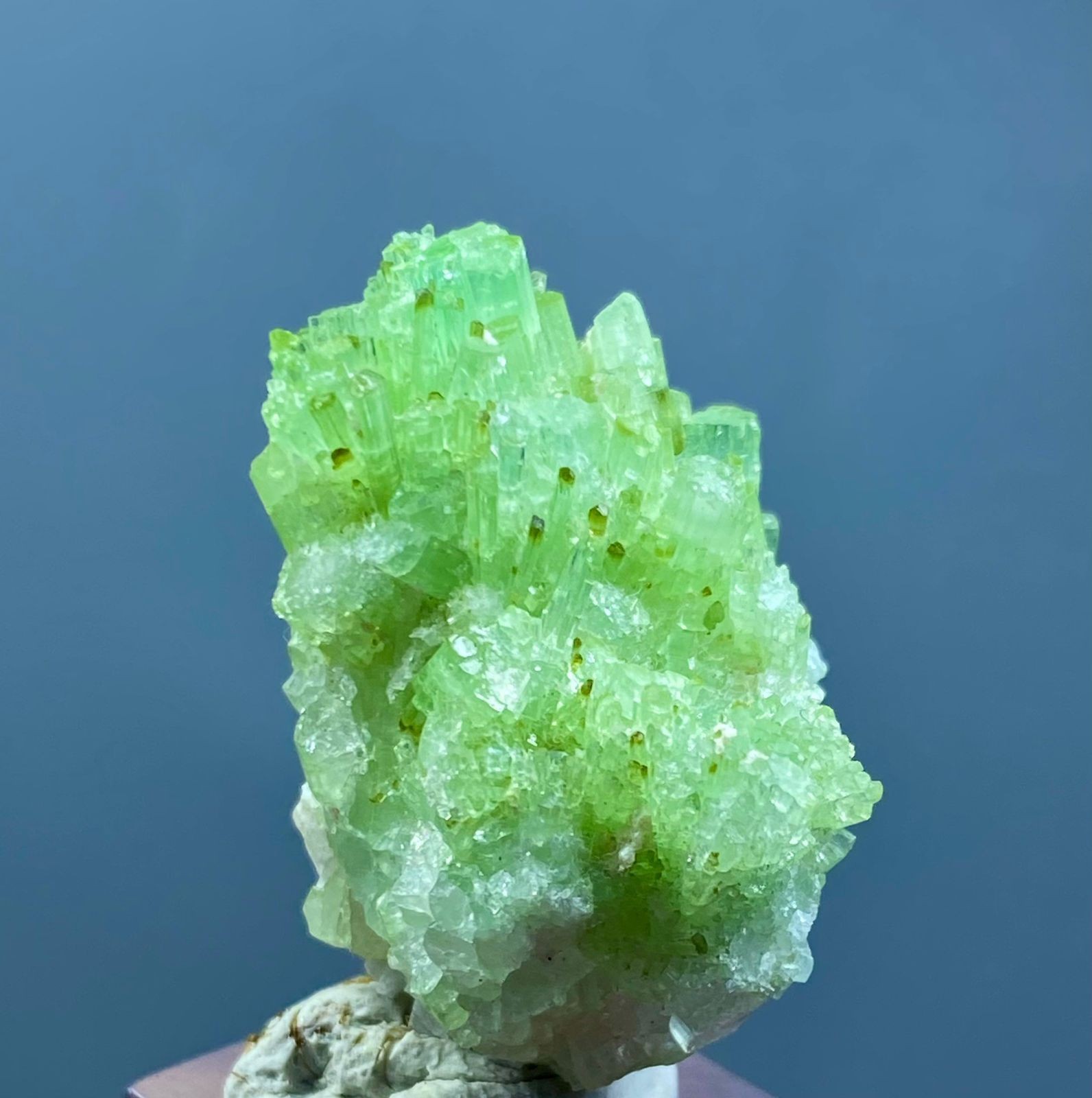 Beautiful Natural Tourmaline Bunch Crystal Specimen Afghanistan 61 Carats