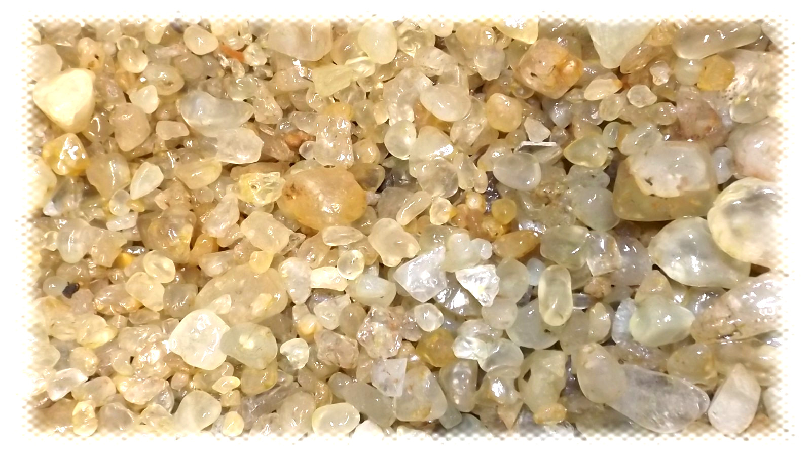 5 LB Lots – Small Unheated Natural Topaz Rough Crystals “Most River Tumbled”