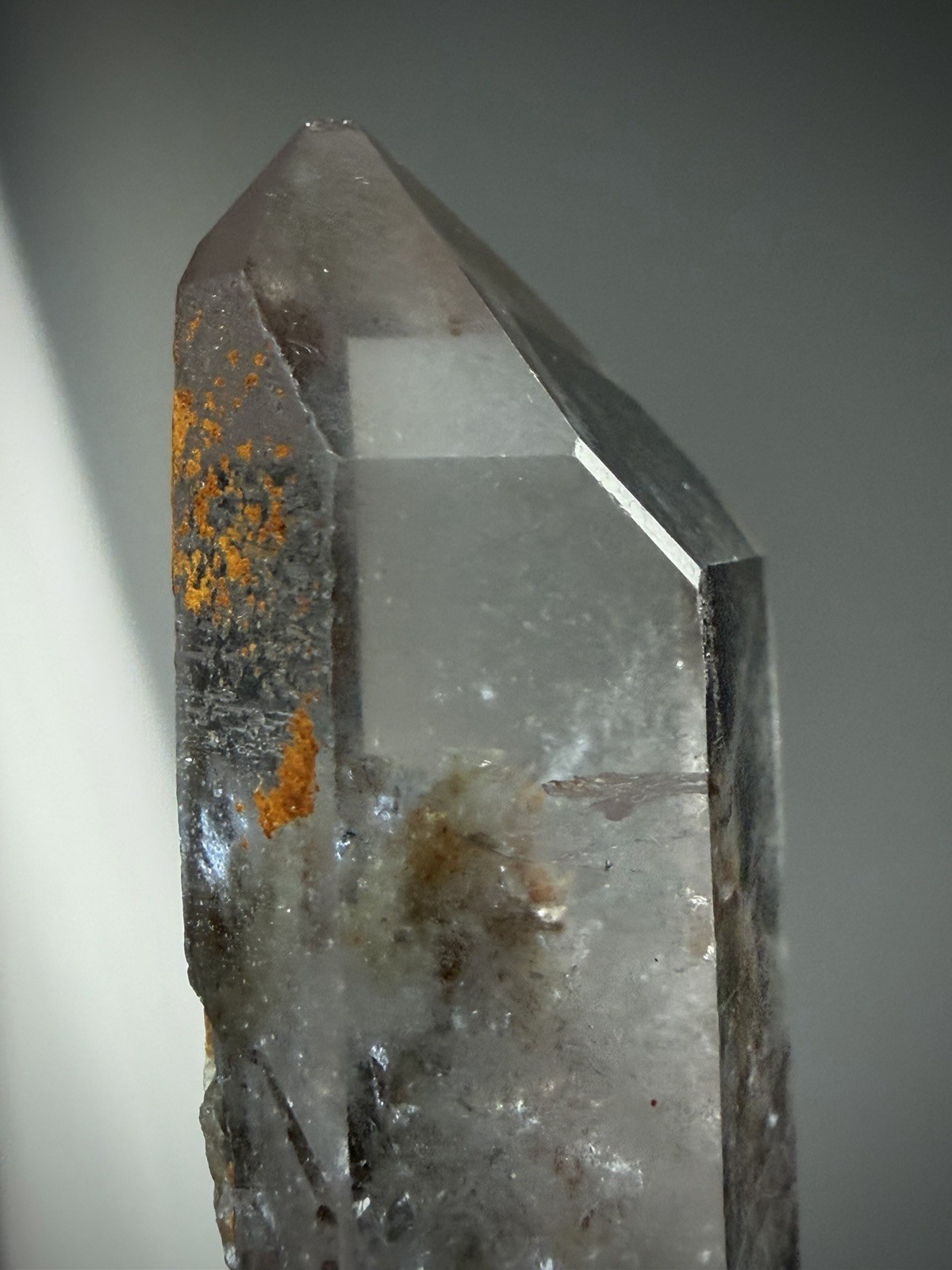 Double Terminated Quartz Inclusion Quartz Window Quartz Iron Quartz Brazil