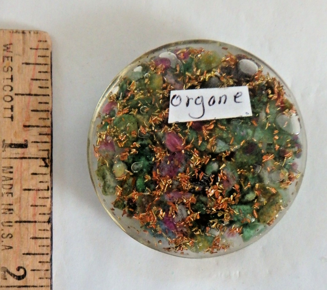 Orgone 🖤✨Crystal Palm 20.8 grams Handmade Resin Piece spider & Tree of Life