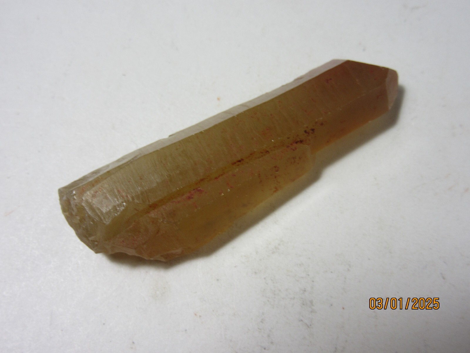 Natural Red Hematoid Quartz Point 1 7/8″ Collectible RHQPC-7s