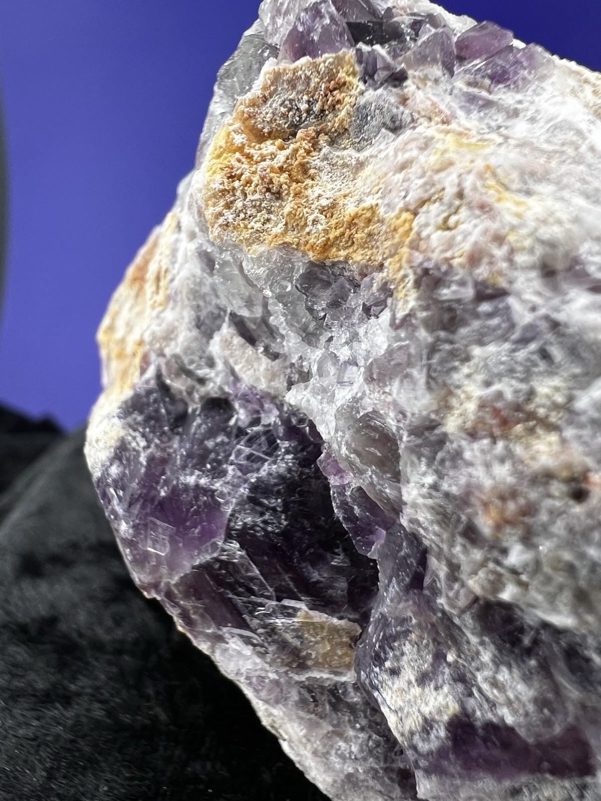Fluorite and Calcite in Matrix – Ojuela Mine, Durango, Mexico 300 g