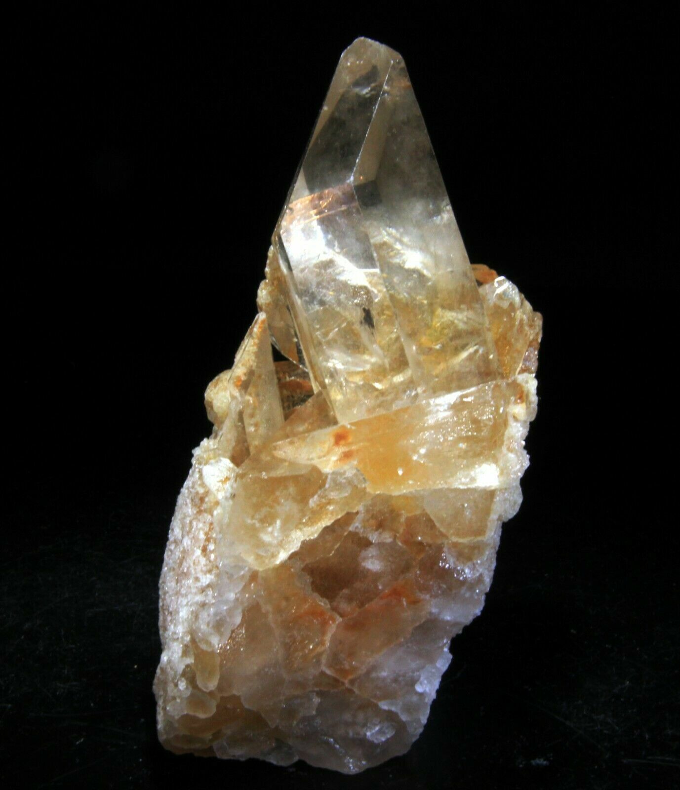 1.1 LB Beautiful 5.25″ Water Clear Quartz Cluster, Brazil!