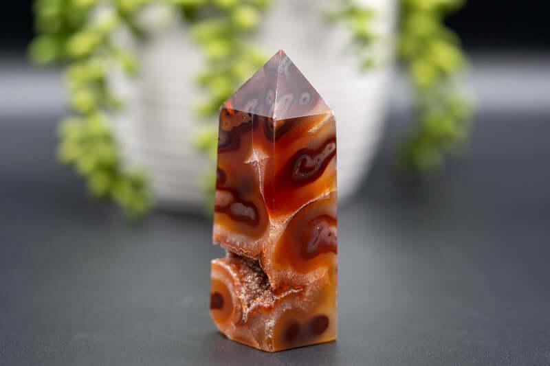 Carnelian Brazilian Tower 3.75″