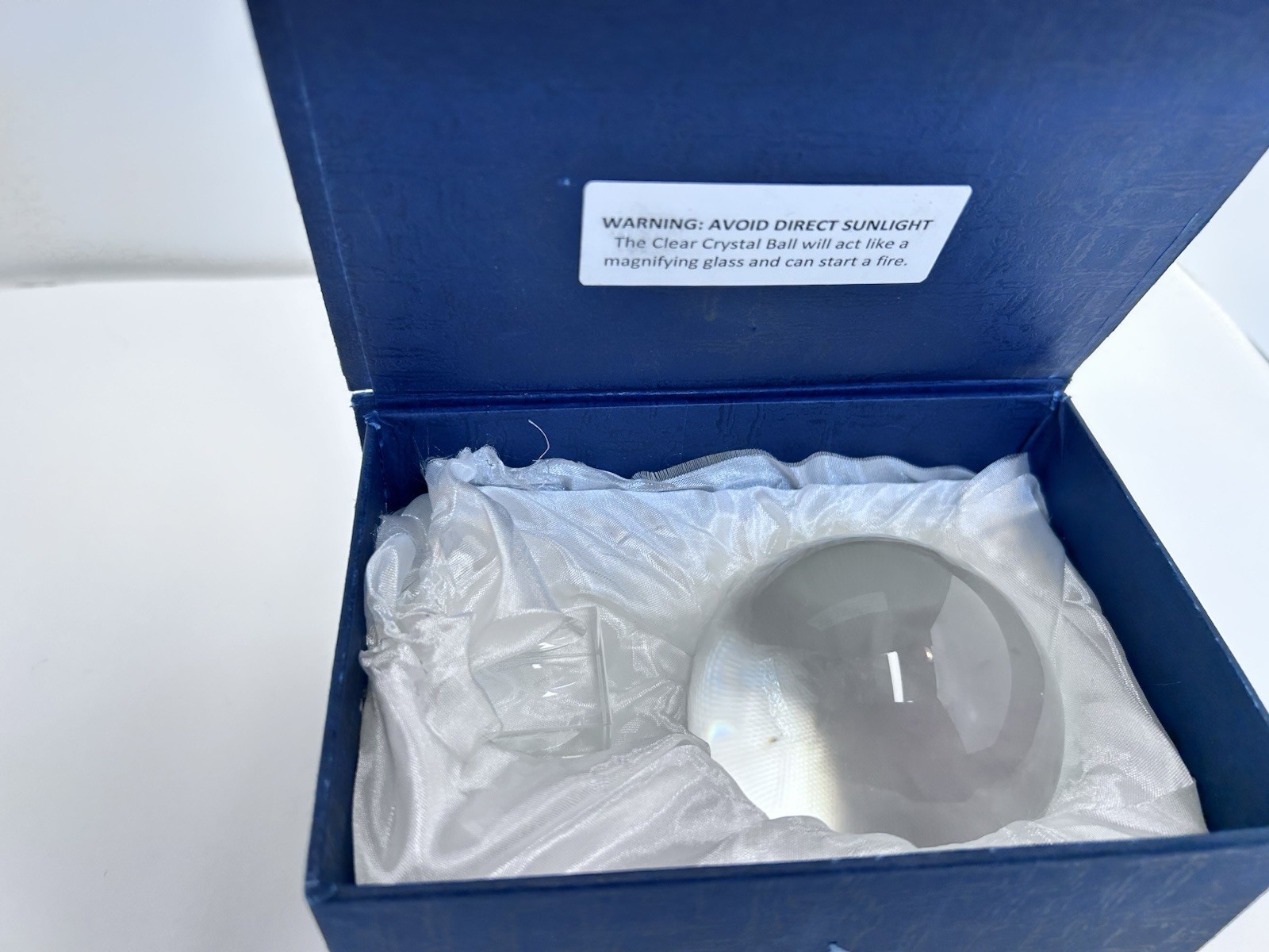 Amlong Crystal Meditation Divination Sphere Crystal Ball No Wood Stand