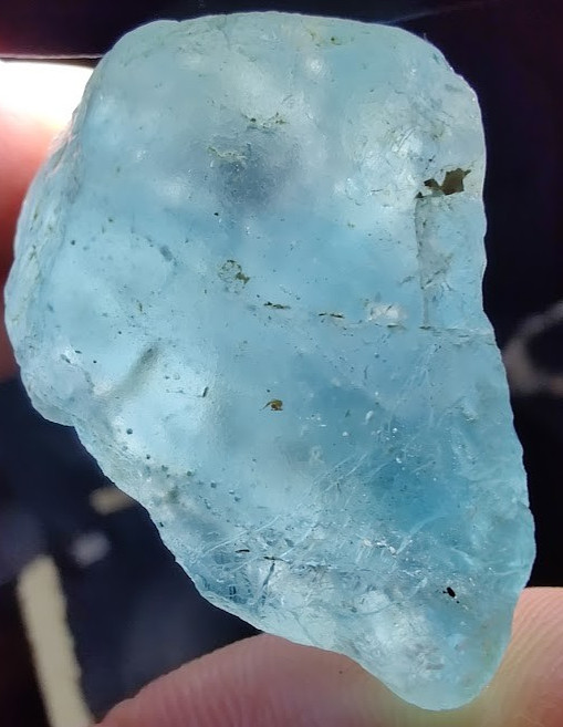 215ct Gemmy Transparent Sky Blue Topaz Stone – Good Lapidary/Facet Rough