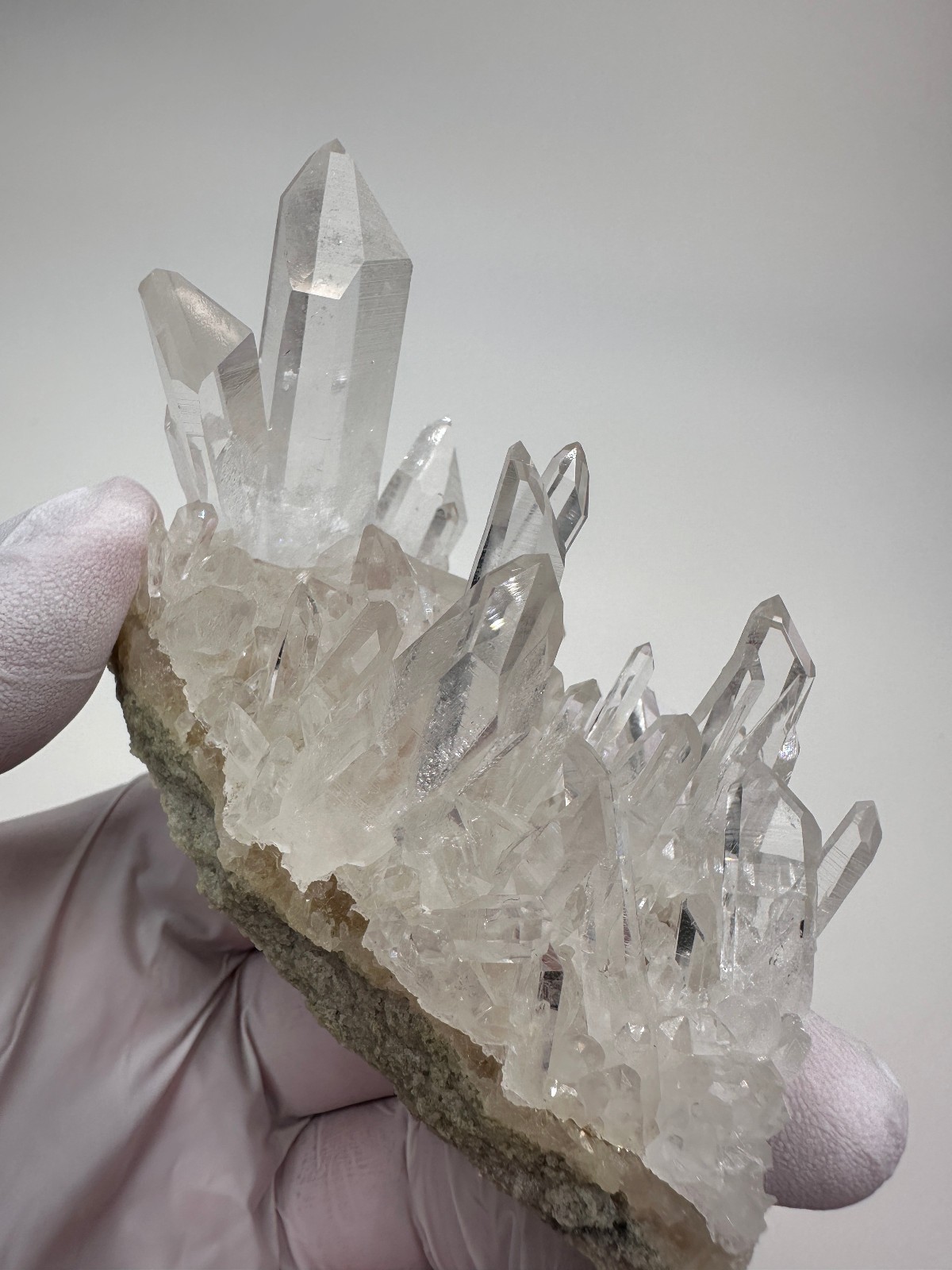 Top Quality Large Optical Clear Arkansas Quartz Crystal Cluster