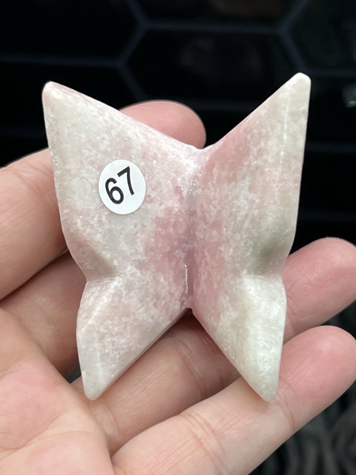 Natural Crystal Mixed Material 3D Butterflies Standing Free ship & Gift