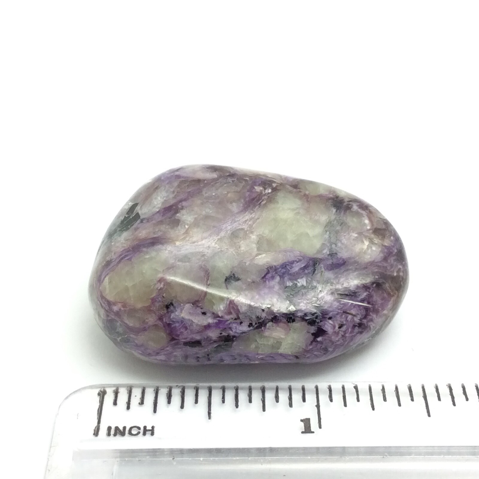 Charoite Pebble Purple Gem Stone Polished River Specimen Siberia #5