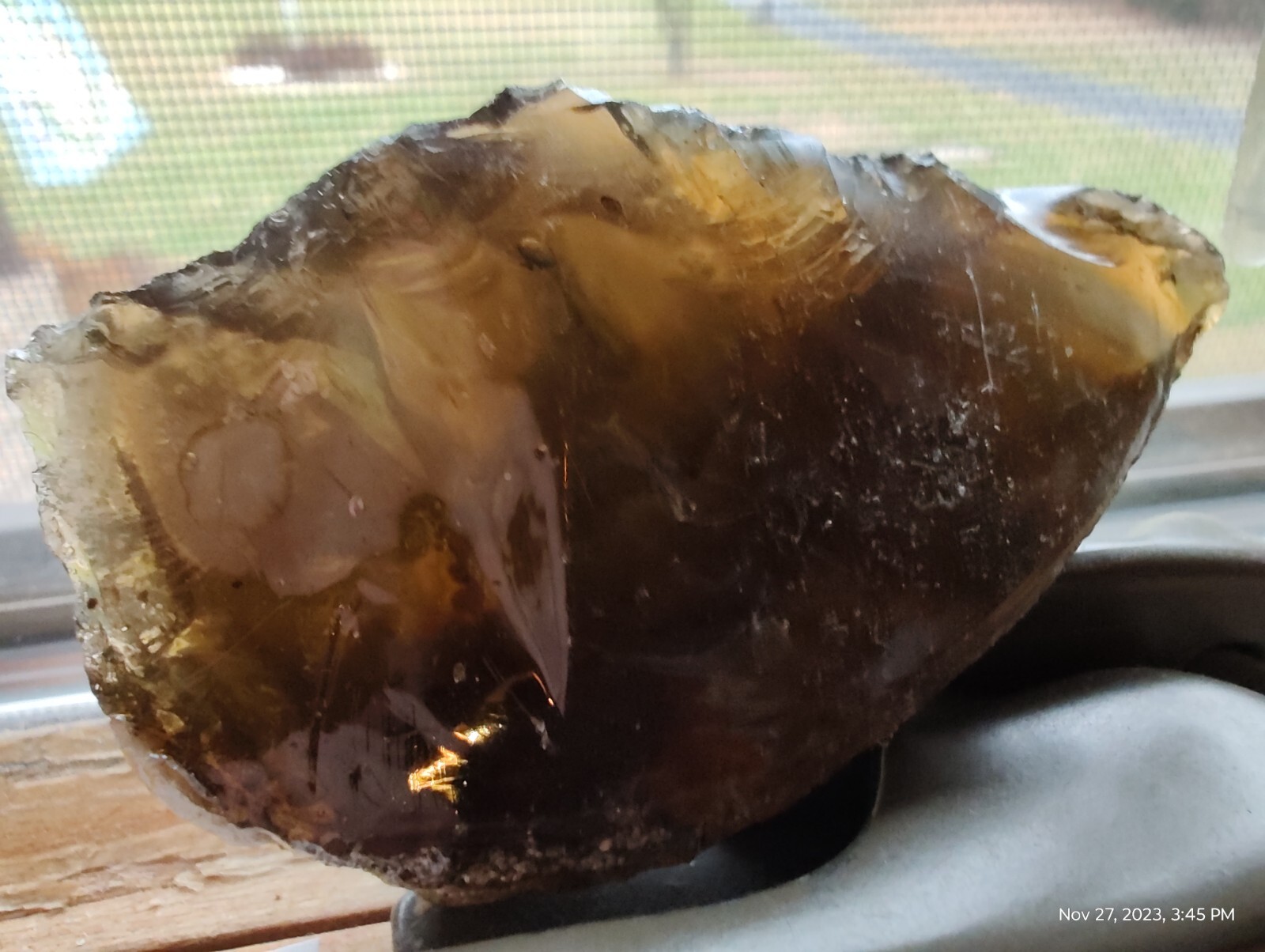 💎🪨 Unknown Mineral Stone Crystal Specimen 50 gram 💎🪨 brown Andara ?