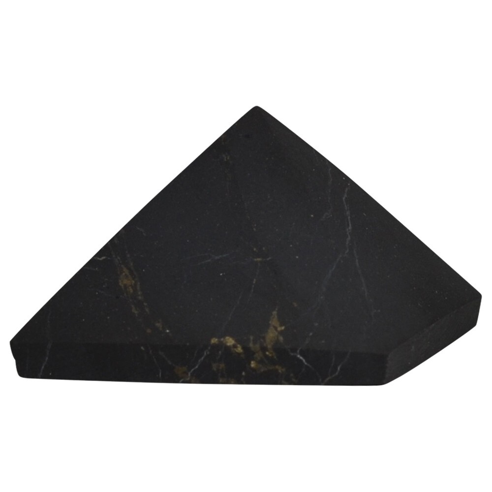Shungite World Shungite Pyramid – 30 mm / 1.18″ ( Polished or Unpolished )