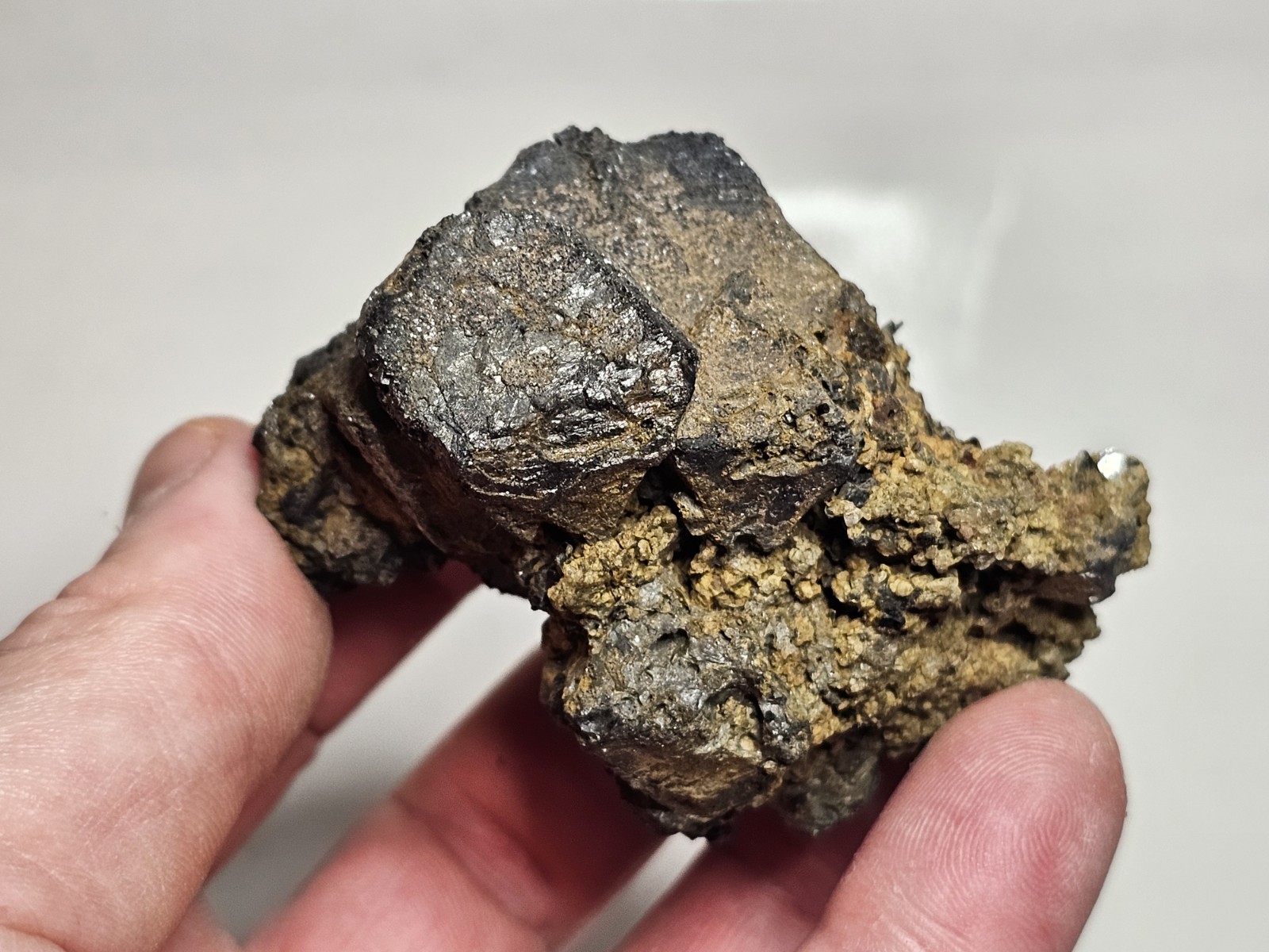 Unusual Large Magnetite Crystals – Faraday / Madawaska Mine- Bancroft, Ontario