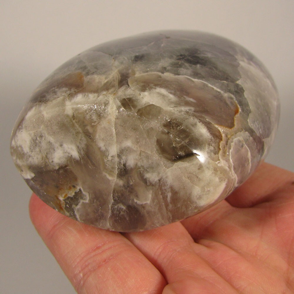 4.3″ BANDED AMETHYST Crystal Polished Freeform Standup – Madagascar – 1.3 lbs.