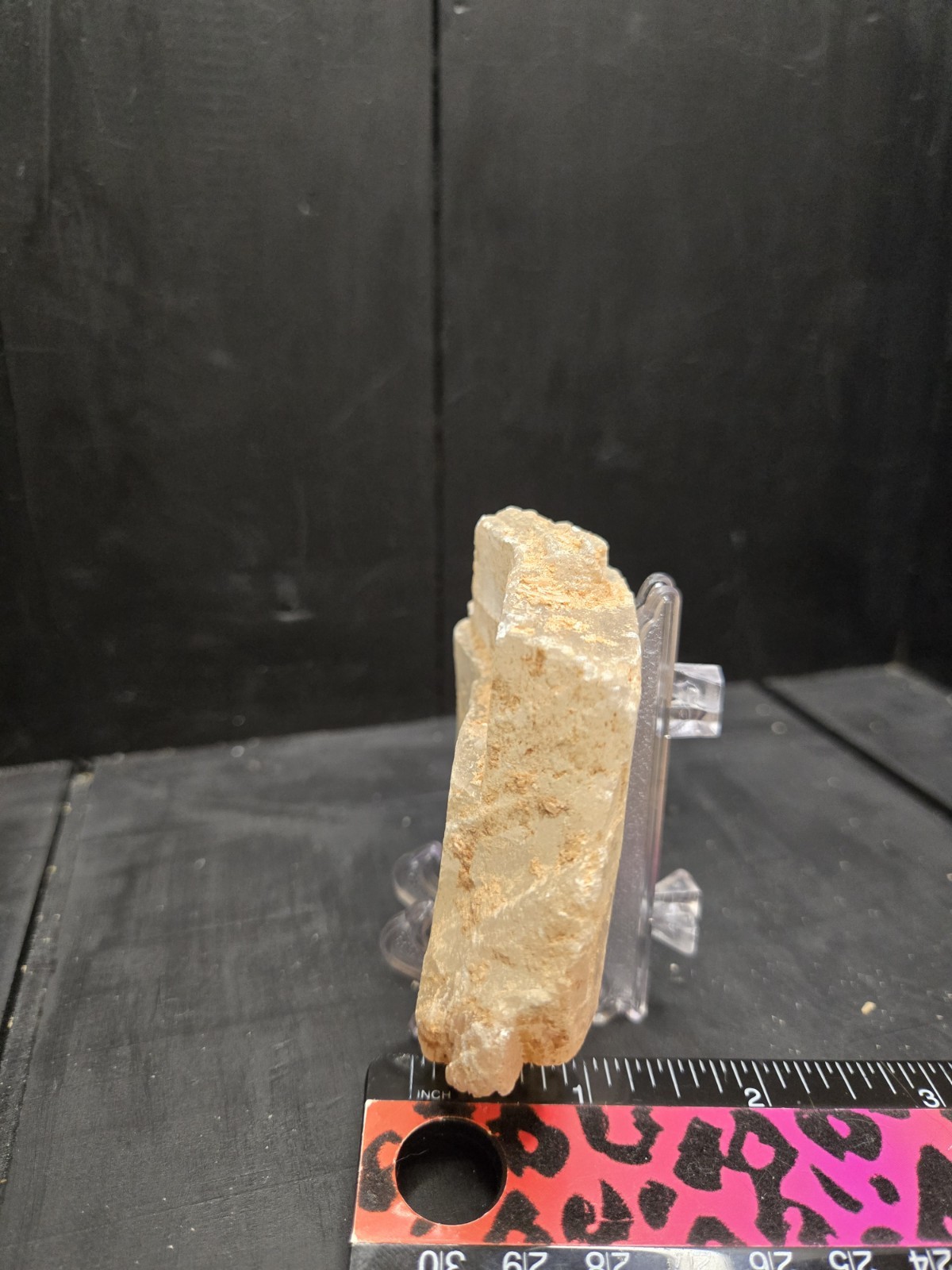 Raw Selenite Crystal Slab From Arizona 6.2 oz Natural Gypsum Mineral Specimen