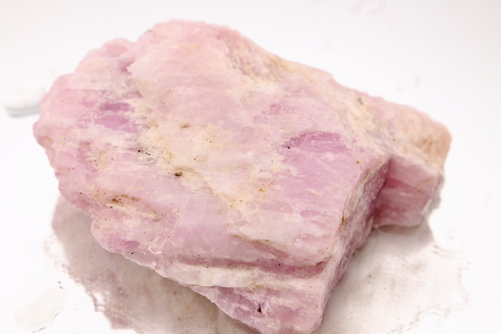 2.3oz UV ACTIVE Kunzite Nigeria Purple Lilac Raw Natural Rough Crystal Mineral