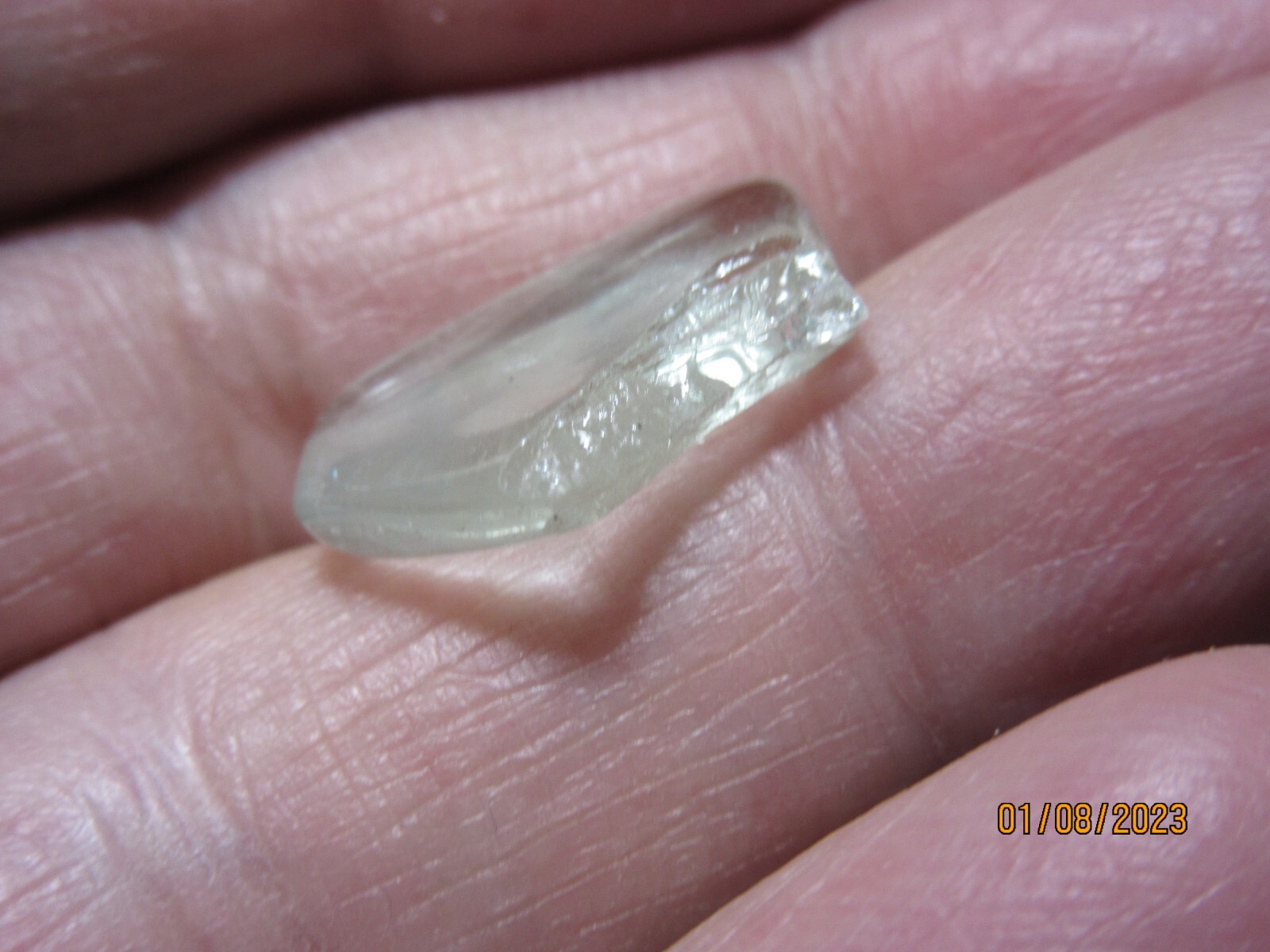 Green Topaz Rough Mineral 11/16″ Collectible Reiki GTQCR-1