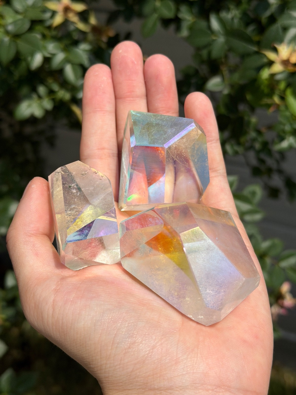 Wholesale Lot 2 Lbs Angel Aura Quartz Freeform Crystal Healing Energy