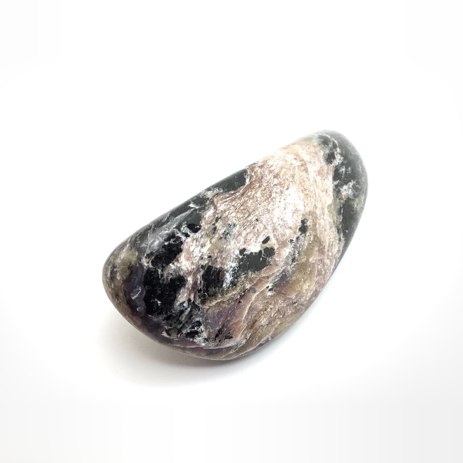 Charoite Pebble Purple Polished Gem Specimen Chara River Siberia #12