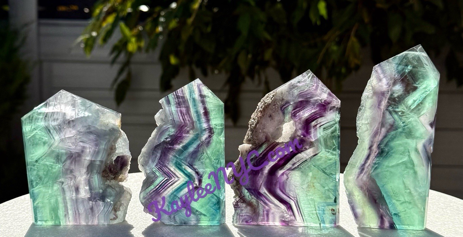 Wholesale Lot 5-6 Pcs Natural Fluorite Obelisk Tower Point Crystal Healing