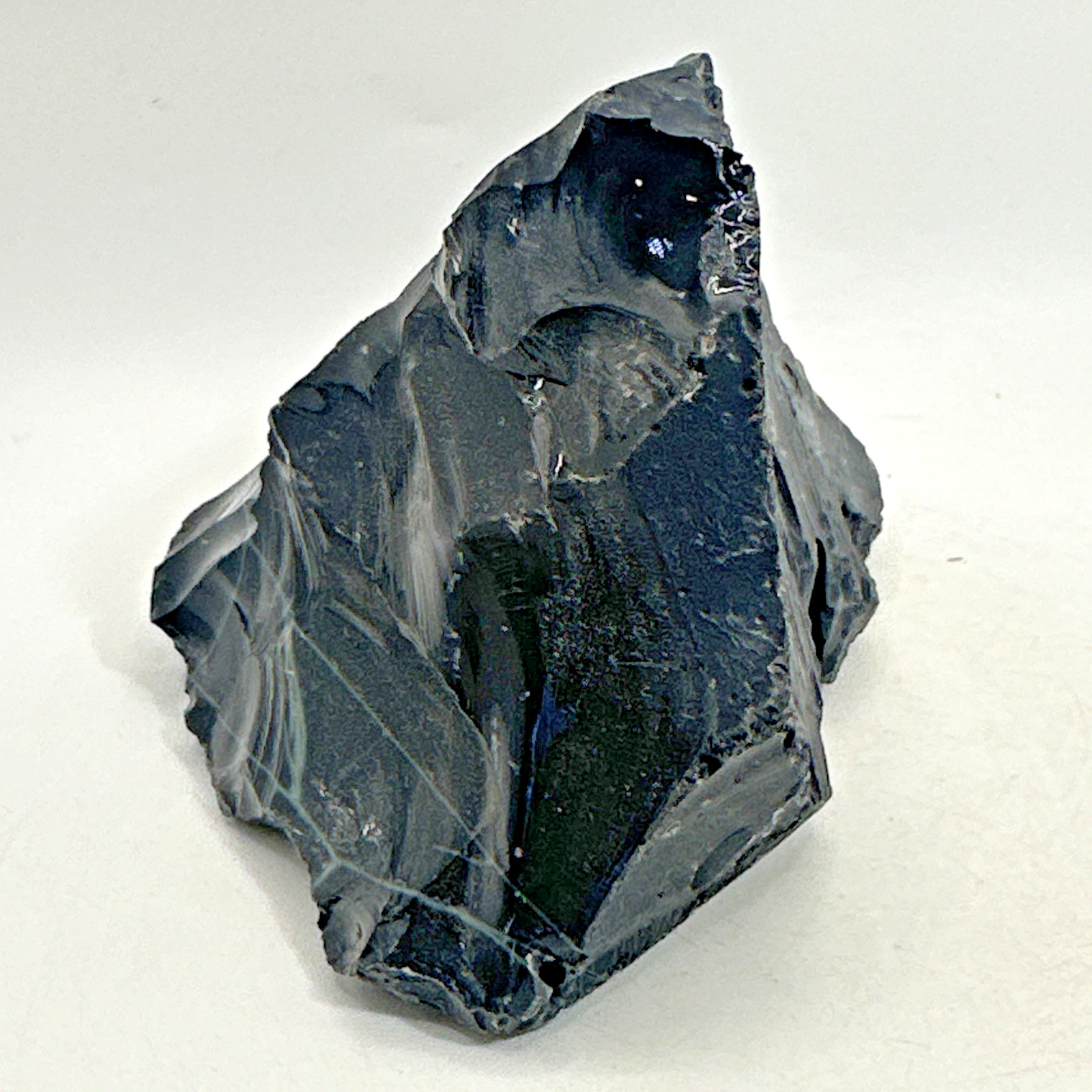 Beautiful Spider Web Obsidian Specimen 352 Grams