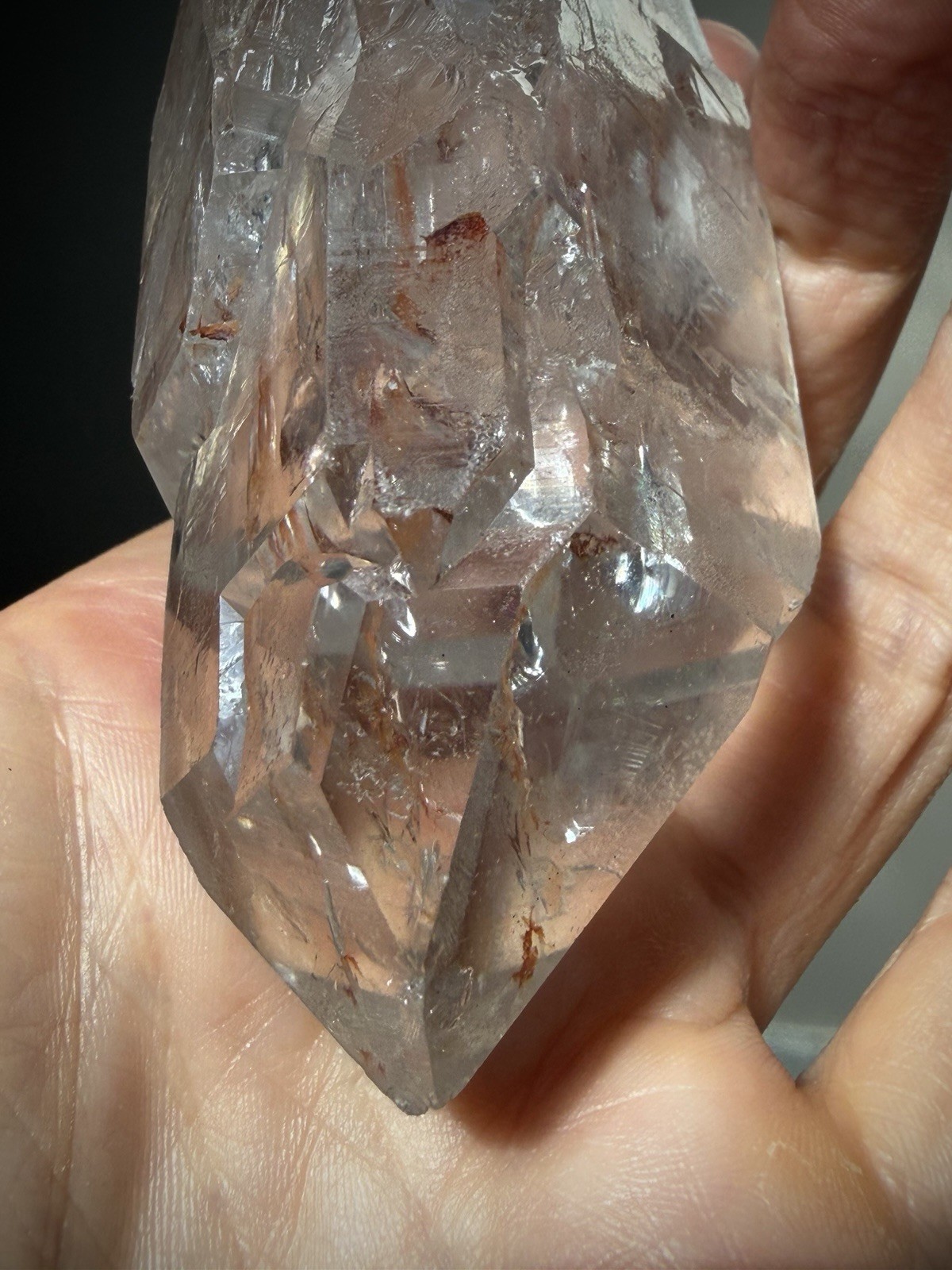 Cathedral Quartz Crystal Iron Quartz Glassy Quartz Window Quartz Brazil Crystal